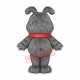 Lovely Plush Grey Dog Mascot Costume Lovely Plush Grey Dog Mascot Costume