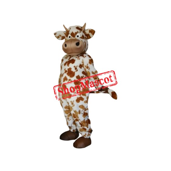 Superb Lovely Lightweight Cow Mascot Costume