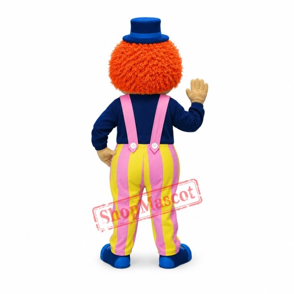 Superb Friendly Clown Mascot Costume