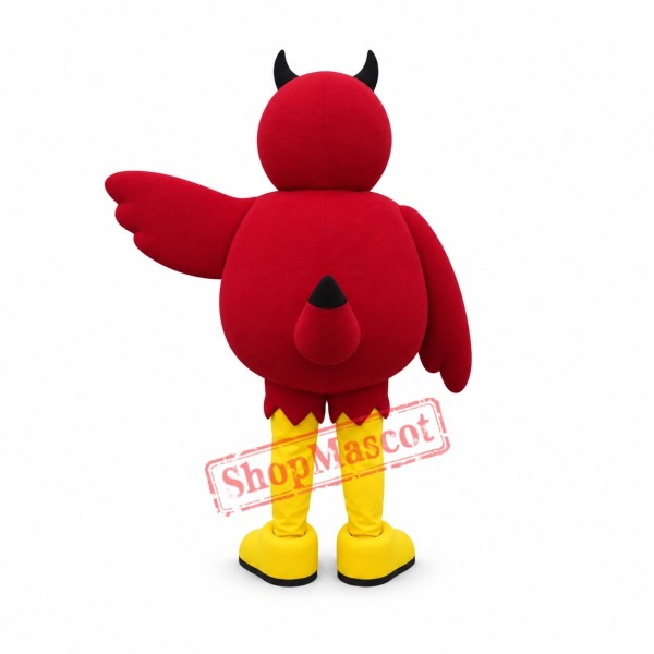 Devil Ducky Mascot Costume