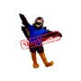 Friendly Realistic Turkey Mascot Costume