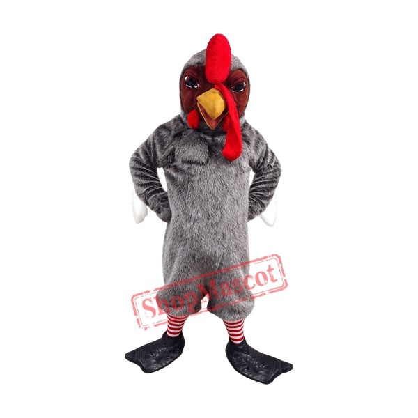 Superb Realistic Turkey Mascot Costume