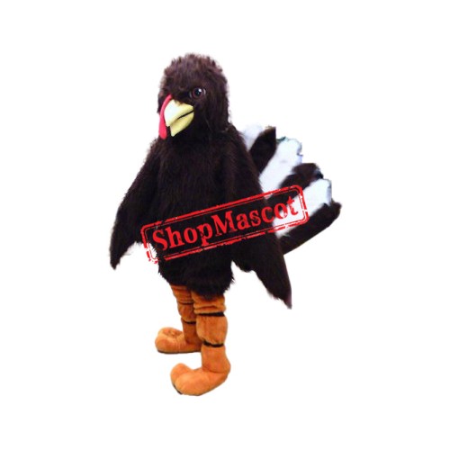 Superb Plush Turkey Mascot Costume