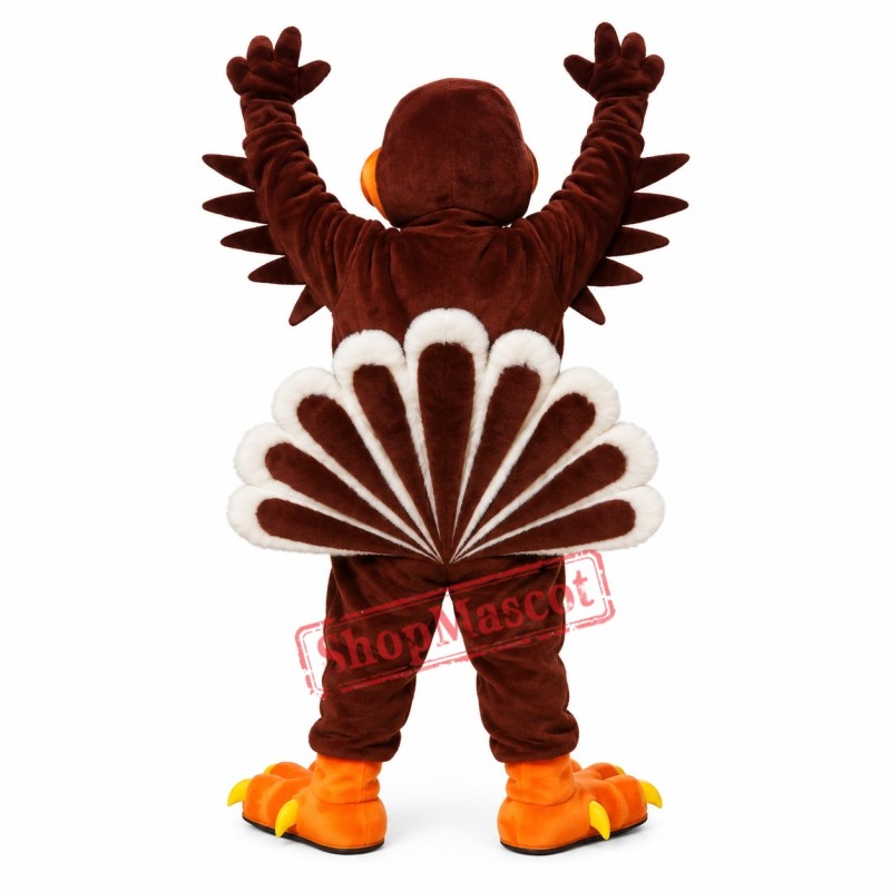 Power Sport Turkey Mascot Costume