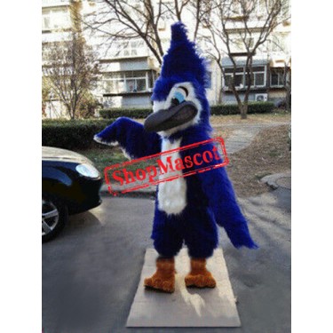 Superb Realistic Blue Jay Mascot Costume