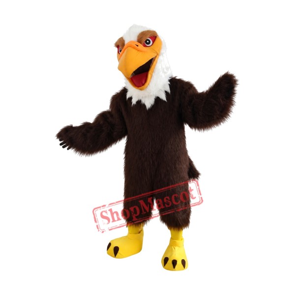 Superb Plush Eagle Mascot Costume