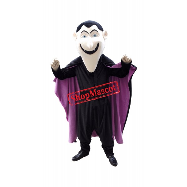 Superb Lightweight Dracula Vampire Mascot Costume
