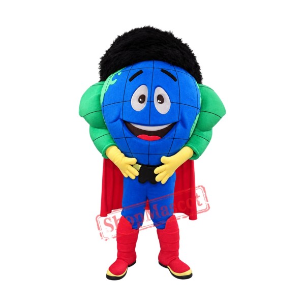 Superb Friendly Earth Mascot Costume