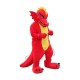 Fierce Realistic Red Dragon Mascot Costume Fierce Realistic Red Dragon Mascot Costume