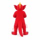 Fierce Realistic Red Dragon Mascot Costume Fierce Realistic Red Dragon Mascot Costume