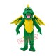 Superb Green Dragon Mascot Costume Superb Green Dragon Mascot Costume