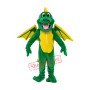 Superb Green Dragon Mascot Costume