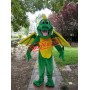 Superb Green Dragon Mascot Costume