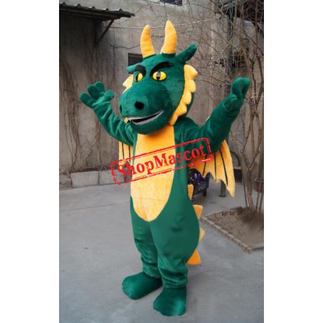 Affordable Lightweight Green Dragon Mascot Costume