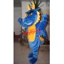 Affordable Blue Dragon Mascot Costume
