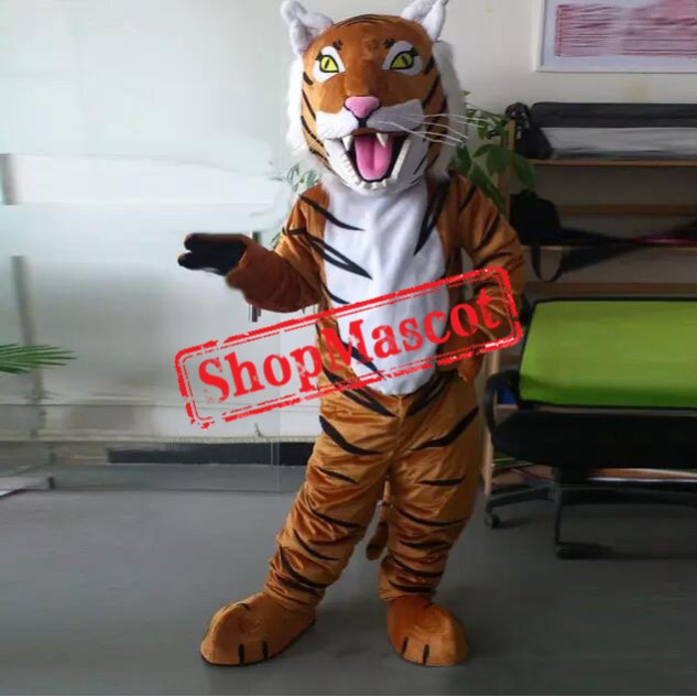 Affordable Realistic Tiger Mascot Costume