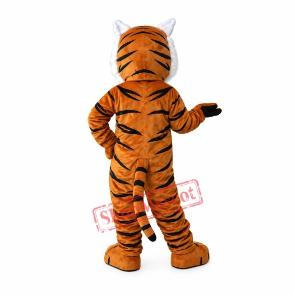 Affordable Realistic Tiger Mascot Costume Affordable Realistic Tiger Mascot Costume