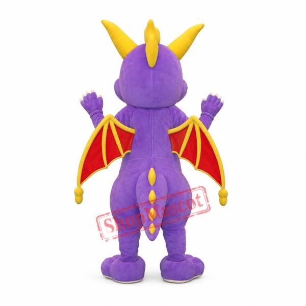 Lovely Purple Dragon Mascot Costume Lovely Purple Dragon Mascot Costume