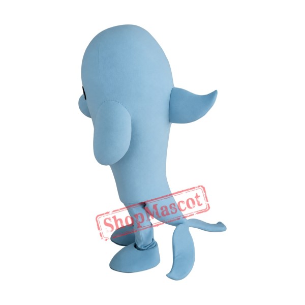 Lovely Lightweight Blue Dolphin Mascot Costume Lovely Lightweight Blue Dolphin Mascot Costume