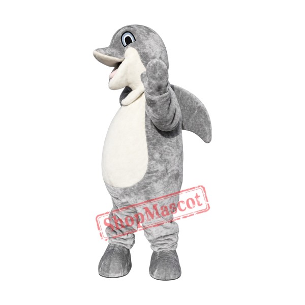 Lovely Realistic Dolphin Mascot Costume Lovely Realistic Dolphin Mascot Costume