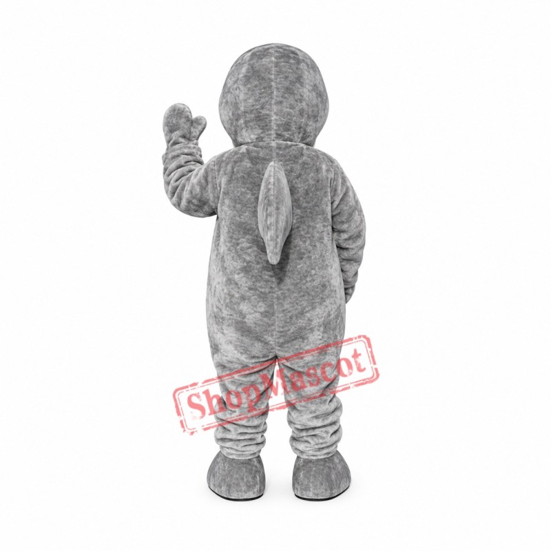 Lovely Realistic Dolphin Mascot Costume Lovely Realistic Dolphin Mascot Costume