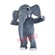 Friendly Realistic Elephant Mascot Costume