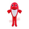 Affordable Red Fish Mascot Costume