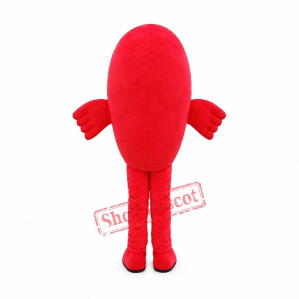 Affordable Red Fish Mascot Costume