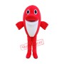 Affordable Red Fish Mascot Costume