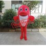 Affordable Red Fish Mascot Costume
