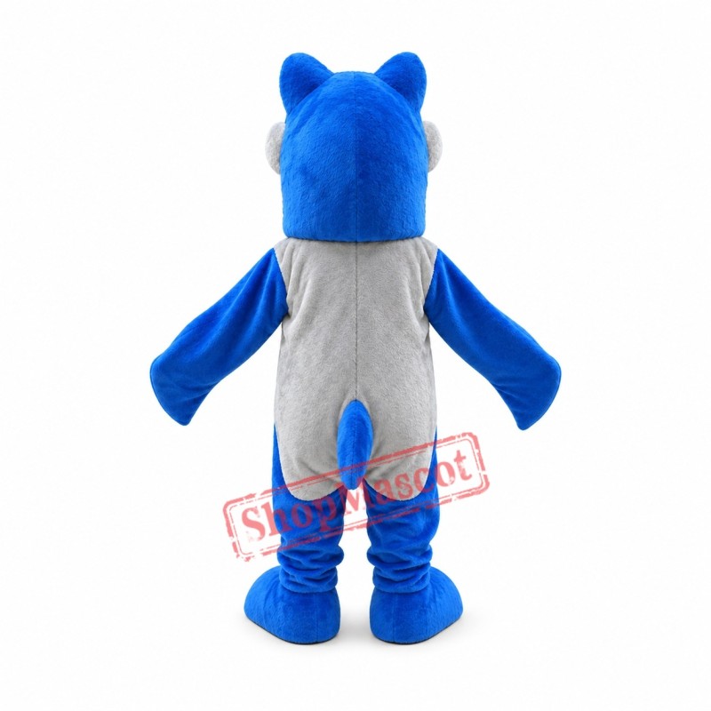 Realistic Lightweight Blue Shark Mascot Costume
