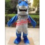 Realistic Lightweight Blue Shark Mascot Costume