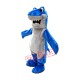 Realistic Lightweight Blue Shark Mascot Costume