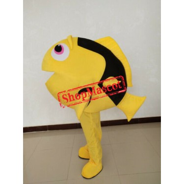 Affordable Yellow Fish Mascot Costume