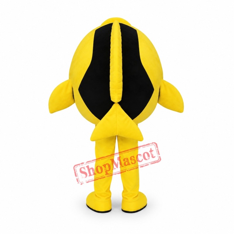 Affordable Yellow Fish Mascot Costume Affordable Yellow Fish Mascot Costume