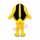 Affordable Yellow Fish Mascot Costume Affordable Yellow Fish Mascot Costume