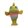 Affordable Lovely Yellow Fish Mascot Costume