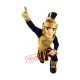 Golden Spartan Warrior Mascot Costume Golden Spartan Warrior Mascot Costume