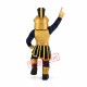 Golden Spartan Warrior Mascot Costume Golden Spartan Warrior Mascot Costume