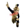 Golden Spartan Warrior Mascot Costume