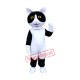Affordable Black White Cat Mascot Costume
