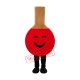 Table Tennis Bat Mascot Costume Table Tennis Bat Mascot Costume