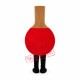 Table Tennis Bat Mascot Costume Table Tennis Bat Mascot Costume