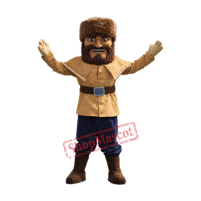Friendly Lightweight Pioneer Mascot Costume