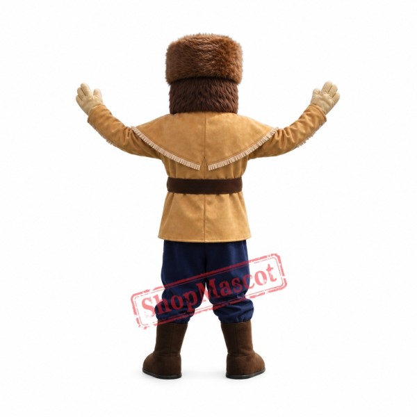 Friendly Lightweight Pioneer Mascot Costume