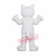 Affordable White Cat Mascot Costume Affordable White Cat Mascot Costume