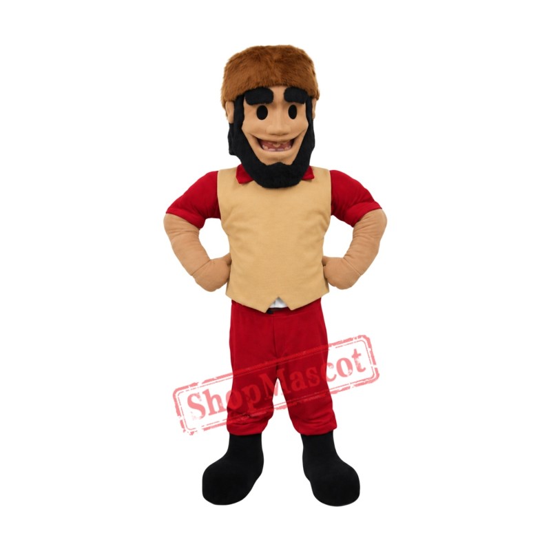 Professional Lightweight Pioneer Mascot Costume Professional Lightweight Pioneer Mascot Costume