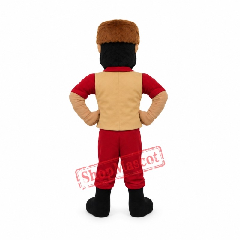 Professional Lightweight Pioneer Mascot Costume Professional Lightweight Pioneer Mascot Costume