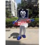 Friendly Lightweight Laptop Mascot Costume