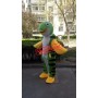 Green Salmon Fish Mascot Costume